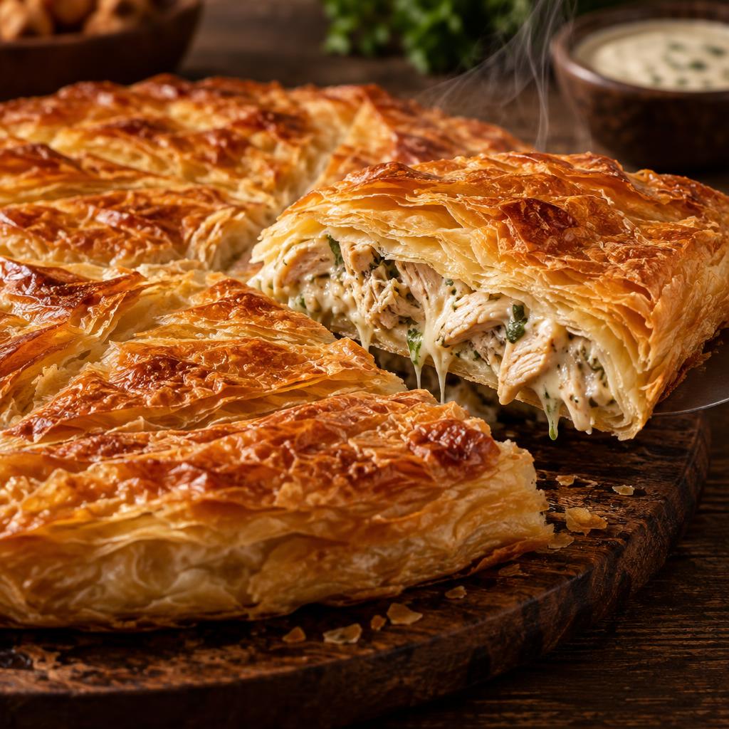 فطيرة فراخ رانش