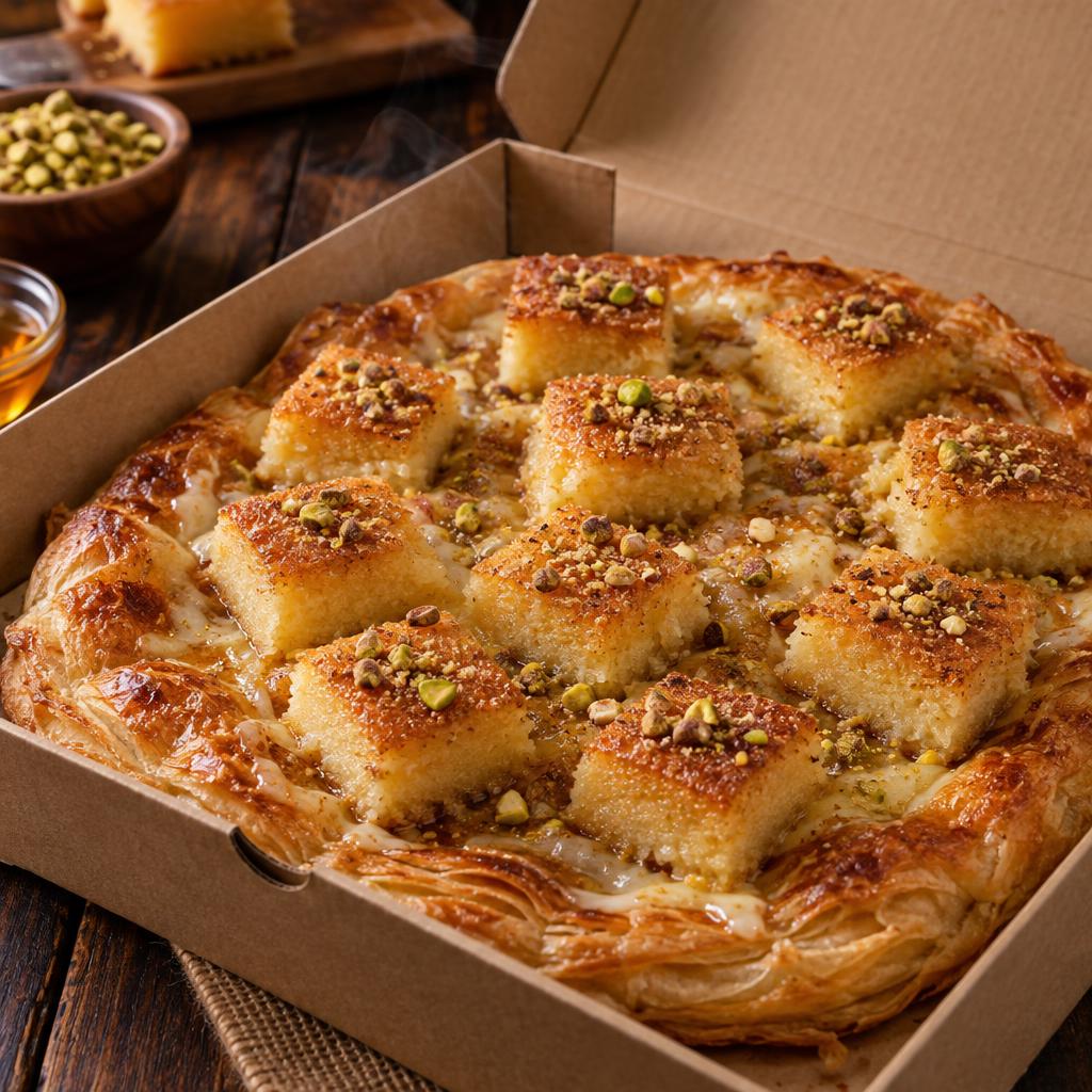 فطيرة بسبوسة