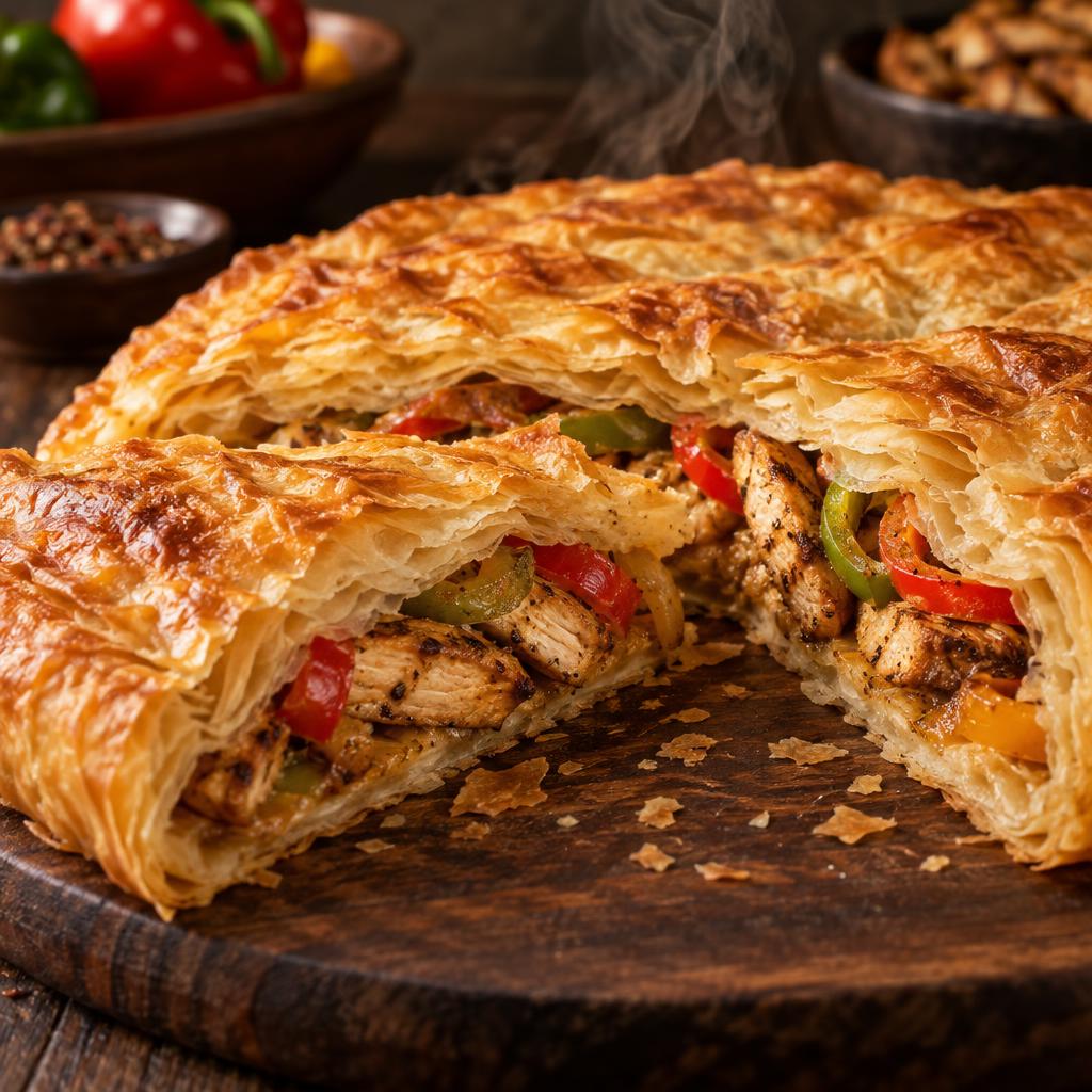 فطيرة فراخ فريش